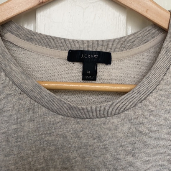 JCrew sweatshirt with flutter bottom - Picture 2 of 5
